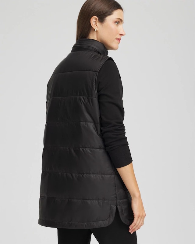Zenergy Quilted Hooded Vest - image 3